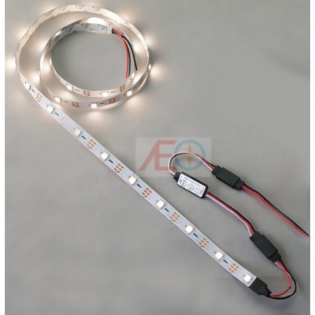 Zestaw oświetlenia LED - Listwa RGB 1m + Kontroler 5V