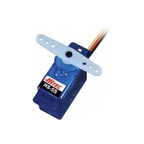 Serwo HS-55 (micro, 1.1kg/4.8V, 0.17sek/60*)