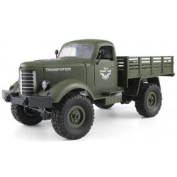 Wojskowy transporter 1:16, 4x4, 2.4GHz, RTR - Zielony