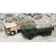 Ciężarówka wojskowa 1:16, 6x6, 2.4GHz, RTR - Zielona