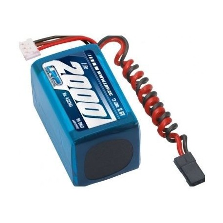2000mAh 6.6V LiFePO VTEC RX-Pack 2/3A - odbiornikowy