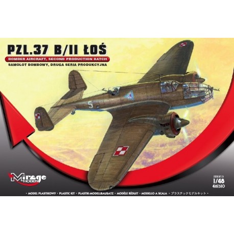 PZL-37 B/II ŁOŚ Polski Samolot Bombowy, DRUGA SERIA Produkcyjna