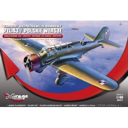 PZL-43 Polskie Wersje Wojenne 1939 + Prototyp - Samolot Rozpoznawczo-Bombowy