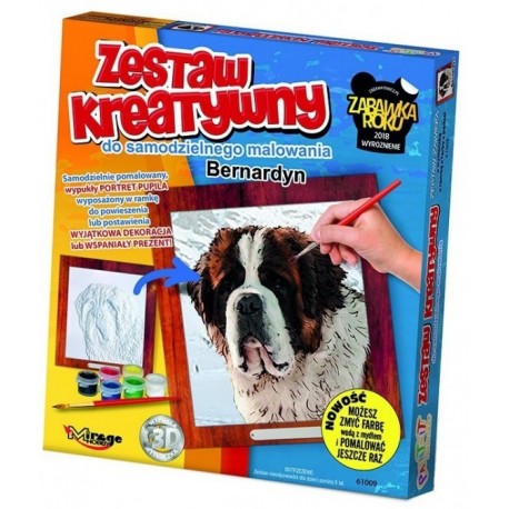 PSY - Wypukła Malowanka Seria PSY - Bernardyn