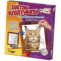 KOTY - Wypukła Malowanka Seria KOTY - MAINE COON