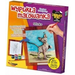 KOTY - Wypukła Malowanka Seria KOTY - Sfinks