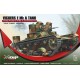 Vickers E Mk A Polski Czołg Dwuwieżowy - 1:72