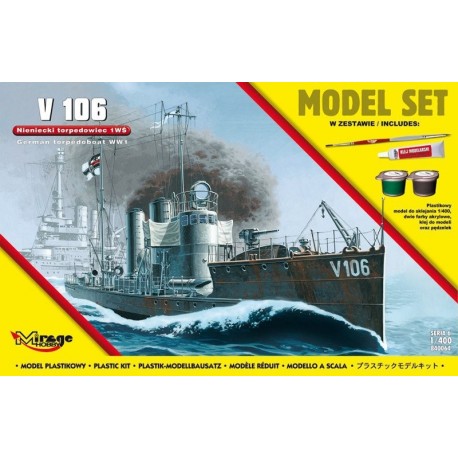 'V106' Niemiecki Okręt Torpedowy z I WŚ
