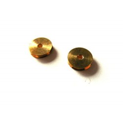 Kółko obrotowe do linek 10 mm, otwór 2 mm, 2 szt