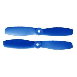 GEMFAN: Śmigła Gemfan Glass Fiber Nylon Bullnose 5x4.5 ciemny niebieski  (2xCW+2xCCW)