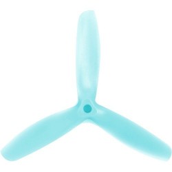 GEMFAN: Śmigła Gemfan Glass Fiber Nylon 3 Blade Bullnose 5x5 niebieski (2xCW+2xCCW)