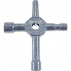 Nieanodyzowany klucz do kół ( M5.5, M7, M8, M10)