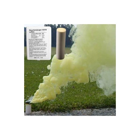 Świeca dymna AX-18 żółta - 5szt