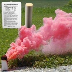 Świeca dymna AX-18 czerwona - 5szt