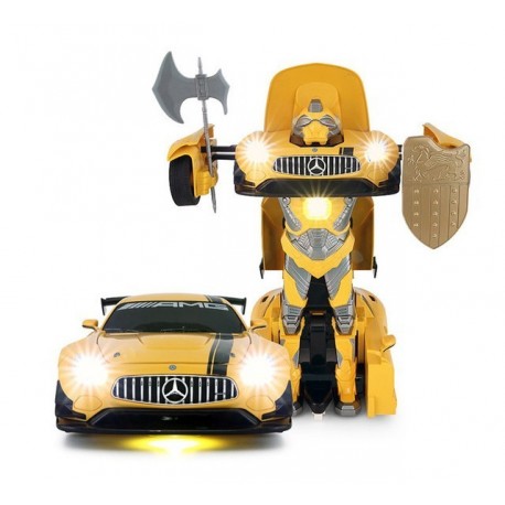 GT3 Transformer 1:14 2.4GHz RTR (akumulator, ładowarka USB) - Żółty