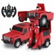 Land Rover Transformer 1:14 2.4GHz RTR (akumulator, ładowarka USB) - czerwony