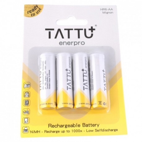 AA 1.2V 2100mAh NiMh Tattu enerpro - 4szt