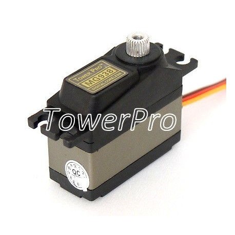 Oryginalne serwo MG938 (2.9kg/4.8V, 0.11sek/60*)