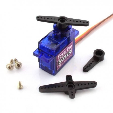 Oryginalne serwo SG92R (micro, 2.5kg/4.8V, 0.1sek./60*)