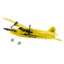 Piper J-3 CUB 2.4GHz RTF (rozpiętość 34cm) - żółty