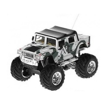 Mini Hummer 1:52 27-49MHz RTR - Biały/Moro