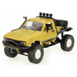 Samochód OFF-ROAD WPL C-14 (1:16, 4x4, 2.4G, LiPo, czas pracy 40 min) - Żółty