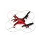 Syma X11C + SD 4GB (kamera HD 2.0MP, 2.4GHz, 4CH, żyroskop, zasięg 30m) - Czerwony