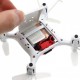 Syma X21W HD (kamera FPV 720p, 2.4GHz, żyroskop, auto-start, zawis, zasięg 20m, 13.5cm) - Biały