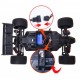 Off-road Competition Buggy 2WD 1:12 2.4GHz RTR - Czerwony