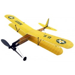 Szybowiec Aviator-Biplane 430mm z napędem gumowym