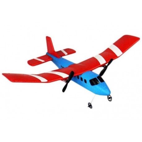 Szybowiec Fly Bear 2.4GHz RTF (rozpiętość 31cm) - czerwony