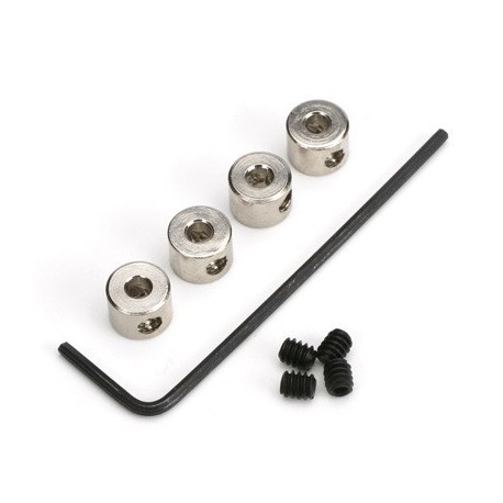 Pierścień mocujący koło O 2,4mm [3/32"] - 4 szt. - DU-BRO [ 138]