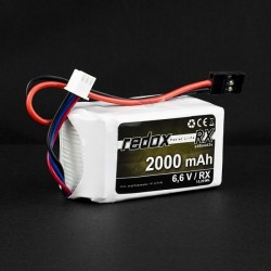 Pakiet Redox LiFe 2000 mAh 6,6V RX (JR)