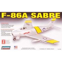 Model plastikowy Lindberg - Samolot F-86 A Sabre Jet