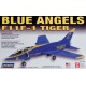 Model plastikowy Lindberg - Samolot F-11 Tiger Blue Angels