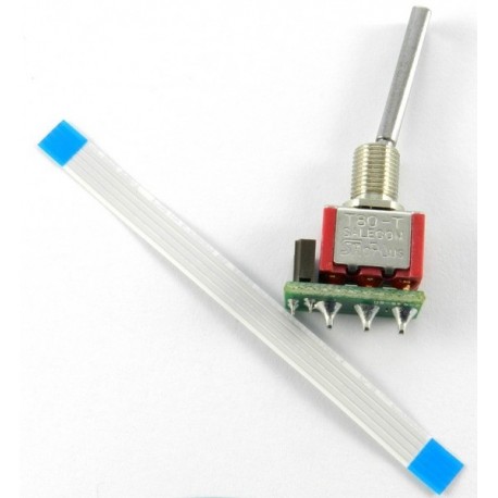 Przełącznik 2-pozycyjny (długi, sprężynujący) do aparatury DS-16 - Jeti Model