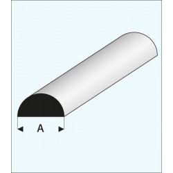 Półwałek plastikowy 2,5 x 1000 mm - MAQUETT