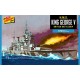 Model plastikowy - Łódź H.M.S. King George V British Battleship 1:750 - Lindberg