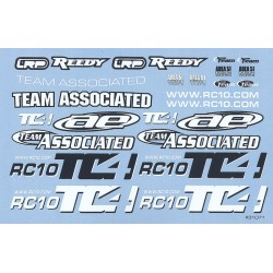 31071 - Arkusz naklejek do TC4 - Team Associated