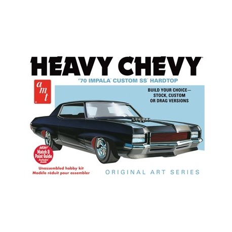 Model plastikowy - Samochód 1970 Chevy Impala - AMT