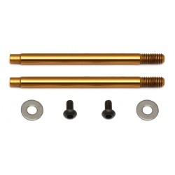 91615 - 3x21 mm Shock Shafts (V2), TiN - Team Associated