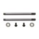 91618 - FT 3x23 Shock Shaft V2, chrome - Team Associated