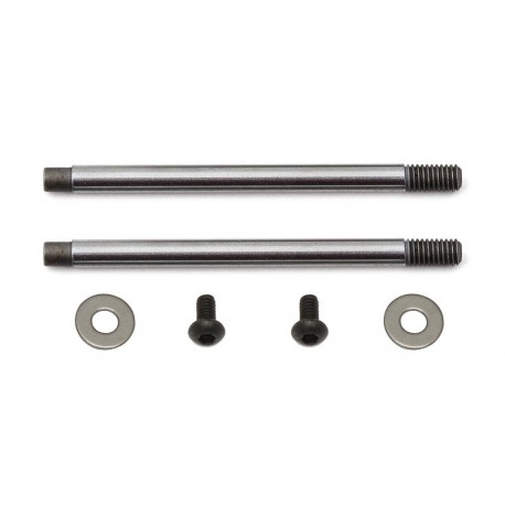 91618 - FT 3x23 Shock Shaft V2, chrome - Team Associated