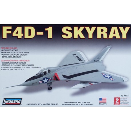 Model plastikowy Lindberg - F-F4D-1 Skyray