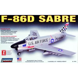 Model plastikowy Lindberg - Odrzutowiec F-86D Sabre