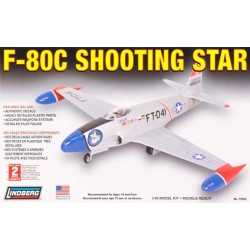 Model plastikowy Lindberg - Samolot F-80 C Shooting star