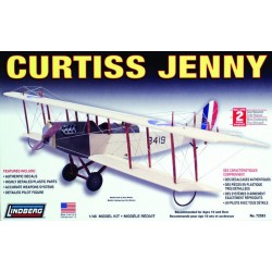Model plastikowy Lindberg - Samolot Curtiss Jenny