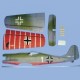 Focke Wulf FW 190D Red ARF - Samolot Hacker Model