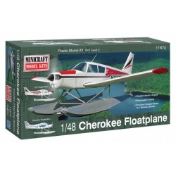 Model plastikowy - Samolot (hydroplan) Piper Cherokee - Minicraft