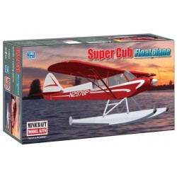 Model plastikowy - Samolot Piper Super Cub Float Plane 1:48 (2 opcje znakowania) - Minicraft